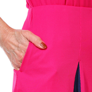 Thumbnail 3: PGA TOUR PGA TOUR Womens Active Colorblock Pleated Golf Skort 