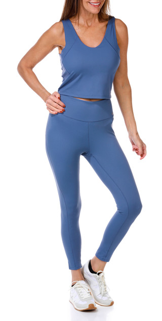 Thumbnail 1: Harmony Balance Harmony & Balance Womens Active 2 Pc Tank Leggings Set 