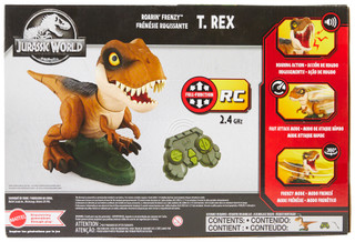 Thumbnail 8: Jurassic World Jurassic World Boys RC Roarin' Frenzy T-Rex Dinosaur Toy 