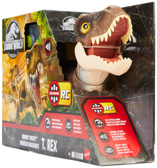 Thumbnail 11: Jurassic World Jurassic World Boys RC Roarin' Frenzy T-Rex Dinosaur Toy 