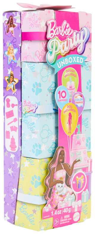 Thumbnail 3: Barbie Barbie Girls Party Unboxed Doll Accessories 