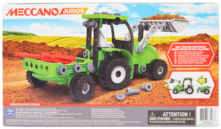 Thumbnail 3: Spin Master Spin Master Boys Meccano Front Loader Tractor Model Set 