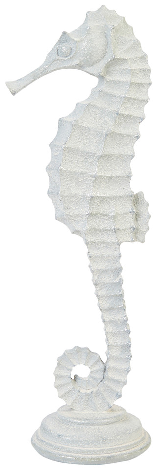 Thumbnail 1: JD Yeatts Home Essentials 18 in Silver in Seahorse Figurine 
