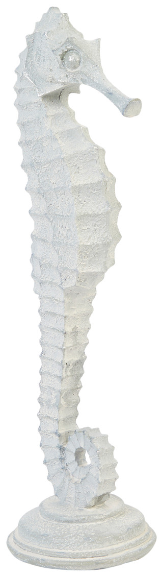 Thumbnail 2: JD Yeatts Home Essentials 18 in Silver in Seahorse Figurine 