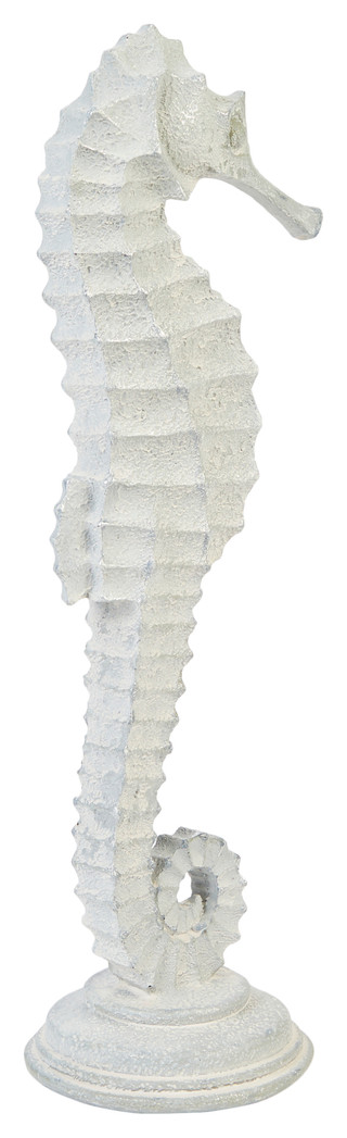 Thumbnail 3: JD Yeatts Home Essentials 18 in Silver in Seahorse Figurine 