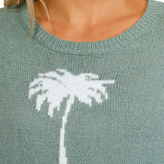 Thumbnail 3: MOON & MADISON Moon & Madison Juniors Long Sleeve Palm Pullover Top 