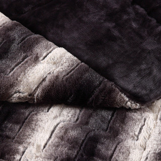 Thumbnail 3: Christian Siriano NY Christian Siriano NY Chevron Faux Fur Throw 