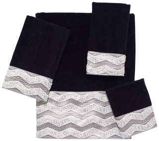 Thumbnail 2: Avanti Avanti Chevron Bicolor Towel Collection 