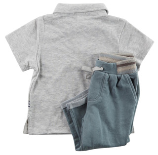 Thumbnail 2: Splendid Splendid Baby Boys 2 Pc Drawstring Pants Set 