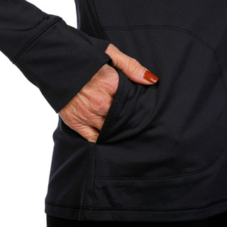 Thumbnail 2: REEL LEGENDS Reel Legends Womens Ideal Temp Long Sleeve Zipped Hoodie 