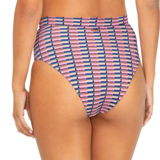 Thumbnail 2: RAISINS Raisins Juniors Pink Print Cheeky Bikini Bottoms 