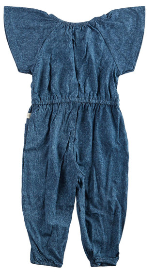 Thumbnail 2: MILKBERRY Milkberry Baby Girls Flutter Sleeve Jumpsuit 