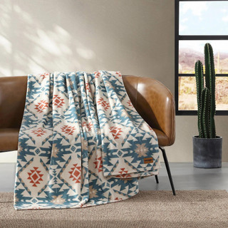 Thumbnail 12: Wrangler Wrangler Dakota Ultra Soft Plush Fleece Blanket 