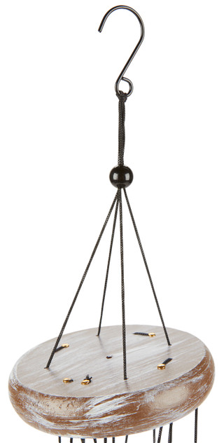 Thumbnail 2: JD Yeatts JD Yeatts 23 in Metal Starfish Wind Chimes 