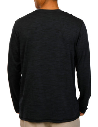 Thumbnail 2: AVID Adidas Men's Space Dye Baselayer Long Sleeve 