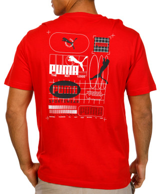 Thumbnail 1: Puma Puma Mens Active Graphics Grid Tee T-Shirt 
