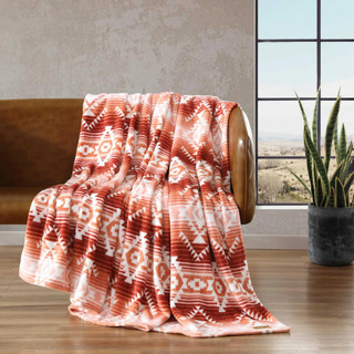 Thumbnail 9: Wrangler Glen Jericho Ultra Soft Plush Fleece Blanket 