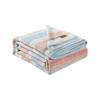 Thumbnail 2: Wrangler Glen Canyon Stripe Ultra Soft Plush Fleece Blanket 