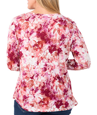 Thumbnail 2: Blue Sol Blue Sol Womens June Floral Long Sleeve Top 