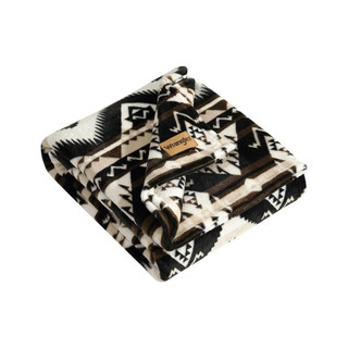 Thumbnail 5: Wrangler Wrangler Jesse Ultra Soft Plush Fleece Reversible Throw 