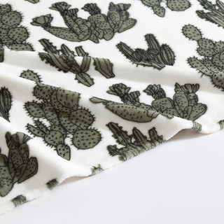 Thumbnail 6: Wrangler Cactus Garden Ultra Soft Plush Fleece Reversible Throw 