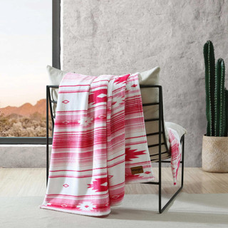 Thumbnail 9: Wrangler Coyote Sands Ultra Soft Plush Fleece Reversible Throw 
