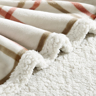 Thumbnail 4: Wrangler Wrangler Colt Ultra Soft Plush Fleece Reversible Throw 