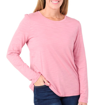Thumbnail 2: Blue Sol Blue Sol Womens Solid Luxey Long Sleeve Top 