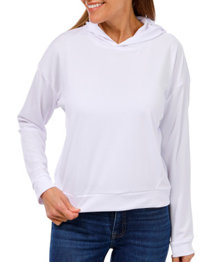 Thumbnail 1: REEL LEGENDS Reel Legends Petite Freeline Long Sleeve Hoodie 