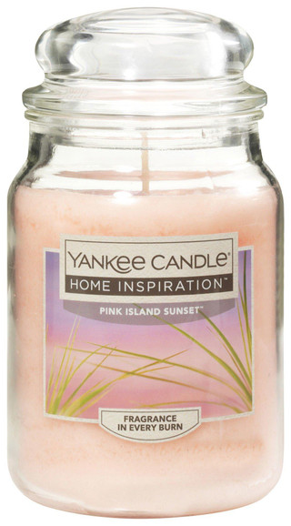 Thumbnail 1: Yankee Candle Yankee Candle 19 oz. Pink Island Sunset Jar Candle 