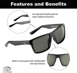 Thumbnail 3: Flying Fisherman Flying Fisherman Mens Swirl Polarized Sunglasses 