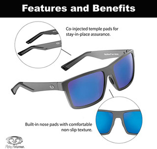 Thumbnail 4: Flying Fisherman Flying Fisherman Mens Swirl Polarized Sunglasses 