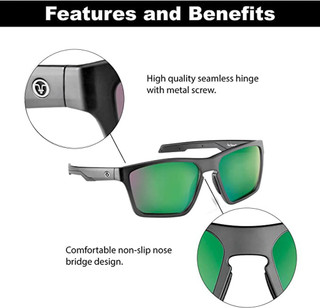 Thumbnail 2: Flying Fisherman Flying Fisherman Mens Sandbar Polarized Sunglasses 