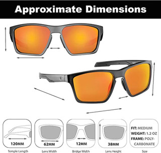 Thumbnail 3: Flying Fisherman Flying Fisherman Mens Sandbar Polarized Sunglasses 
