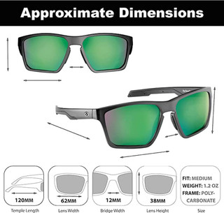 Thumbnail 6: Flying Fisherman Flying Fisherman Mens Sandbar Polarized Sunglasses 