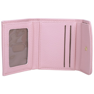 Thumbnail 2: BUXTON Buxton Solid Pebbled Vegan Leather Mini Trifold Wallet 