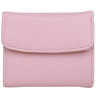 Thumbnail 1: BUXTON Buxton Solid Pebbled Vegan Leather Mini Trifold Wallet 
