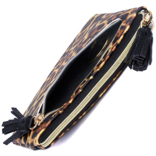 Thumbnail 2: BUXTON Buxton Large Leopard Print ID Coin Case 