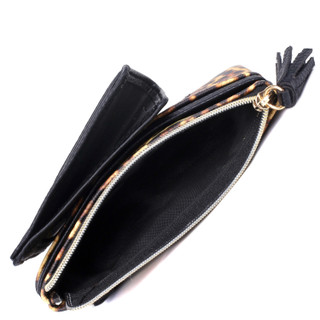 Thumbnail 4: BUXTON Buxton Large Leopard Print ID Coin Case 