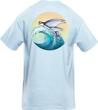 Thumbnail 2: Flying Fisherman Flying Fisherman Mens High Flyer Short Sleeve Tee 