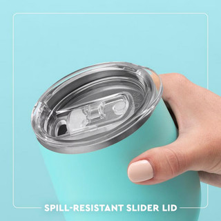 Thumbnail 2: Swig Swig 12 oz Crab Stainless Steel Wine Tumbler 