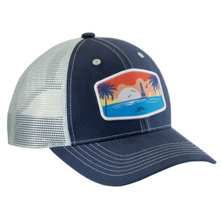 Thumbnail 1: Flying Fisherman Flying Fisherman Mens Sunrise Tarpon Trucker Cap 