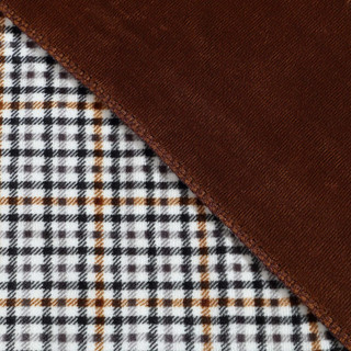 Thumbnail 7: Eddie Bauer Eddie Bauer Griffin Plaid Reversible Flannel Lush Throw 
