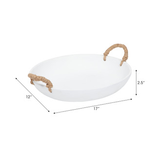 Thumbnail 2: Sagebrook Home Sagebrook Home 12 in Cement Decorative Bowl 