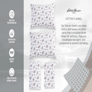 Thumbnail 16: Eddie Bauer Eddie Bauer Bunkhouse Plaid Flannel Sheet Set 