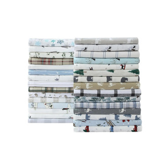 Thumbnail 29: Eddie Bauer Eddie Bauer Bunkhouse Plaid Flannel Sheet Set 
