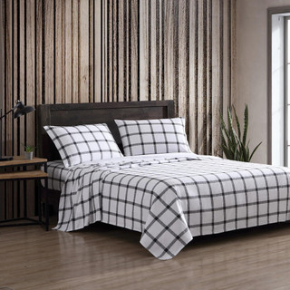 Thumbnail 44: Eddie Bauer Eddie Bauer Bunkhouse Plaid Flannel Sheet Set 