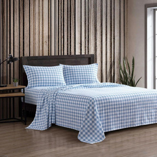 Thumbnail 2: Eddie Bauer Eddie Bauer Arrowhead Tartan Flannel Sheet Set 