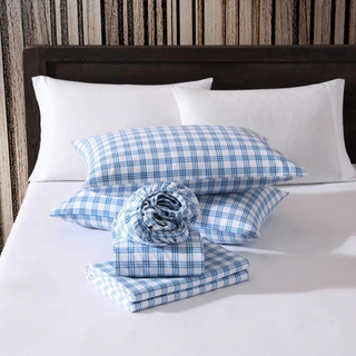Thumbnail 14: Eddie Bauer Eddie Bauer Arrowhead Tartan Flannel Sheet Set 