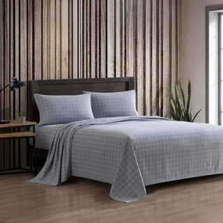 Thumbnail 1: Eddie Bauer Eddie Bauer Great Plains Plaid Flannel Sheet Set 